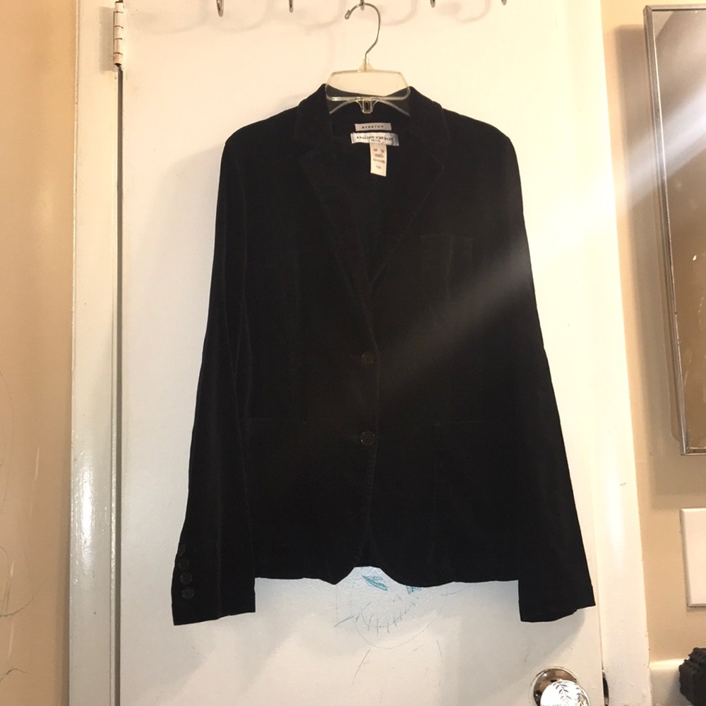 Black Velvet Blazer
